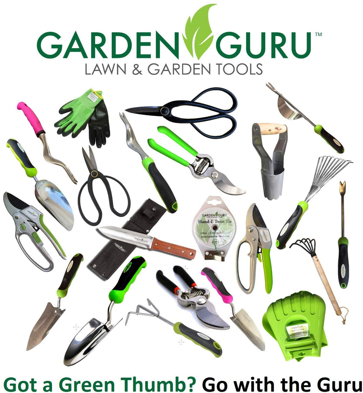 Classic Garden Tool Set - Includes Hand Trowel Transplanter Cultivator