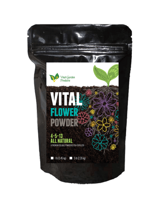 Vital Flower Powder - Soluble Bloom Fertilizer 4-5-13