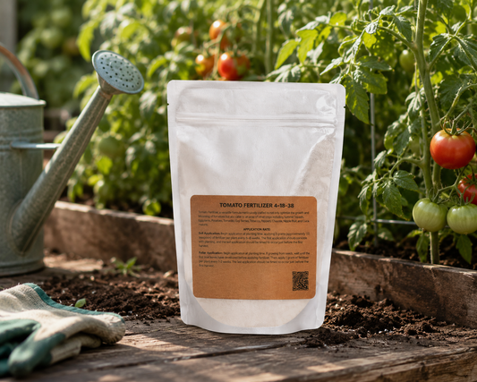 Tomato Fertilizer 4-18-38 | Chelated Micronutrients | Hydroponics, Soil & Foliar Application