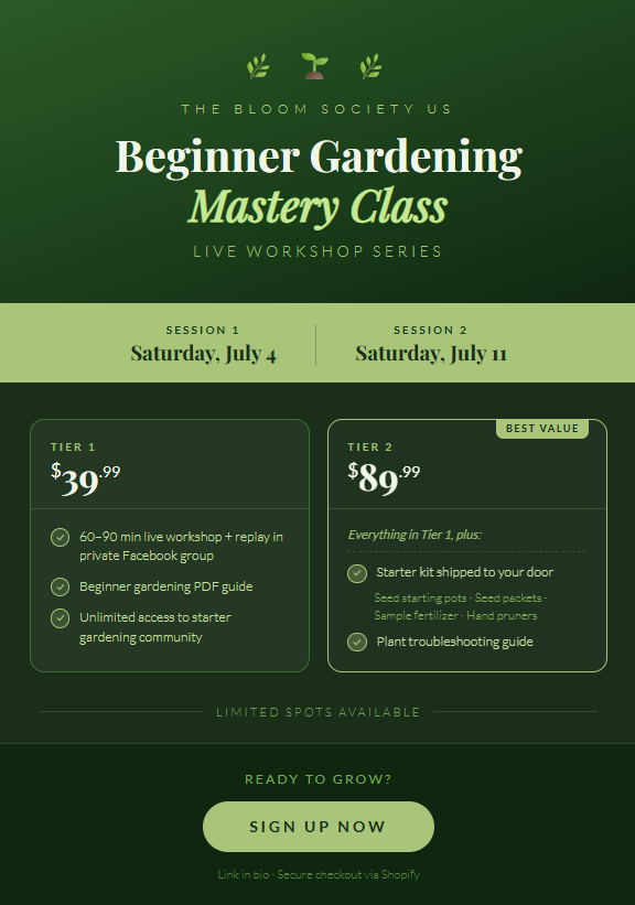 Garden Mastery Course
