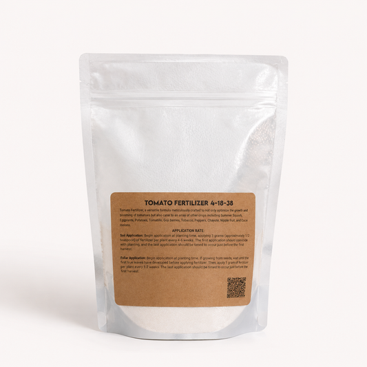 Tomato Fertilizer 4-18-38 | Chelated Micronutrients | Hydroponics, Soil & Foliar Application