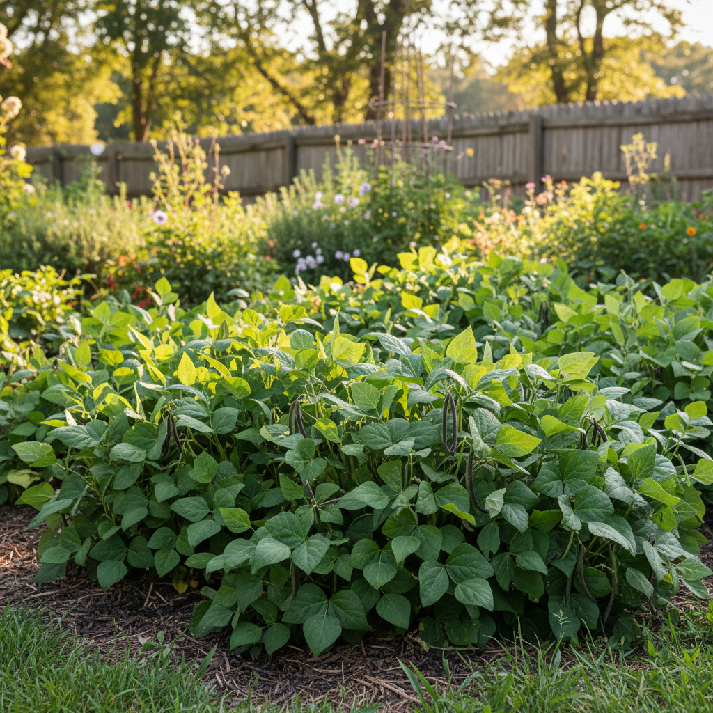 Black Bean Bush Plants - Growing