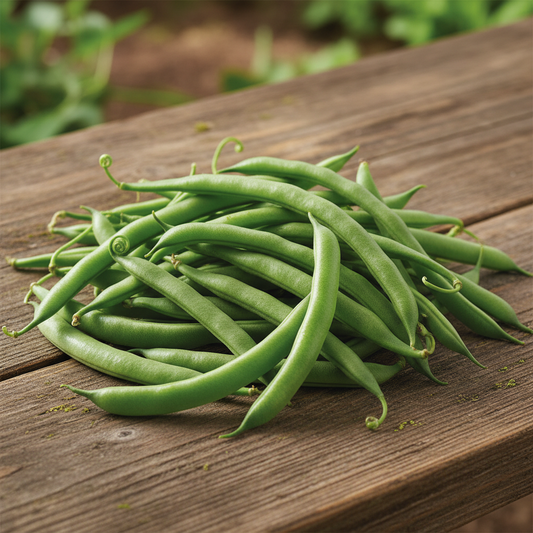 Contender Green Beans - Harvested
