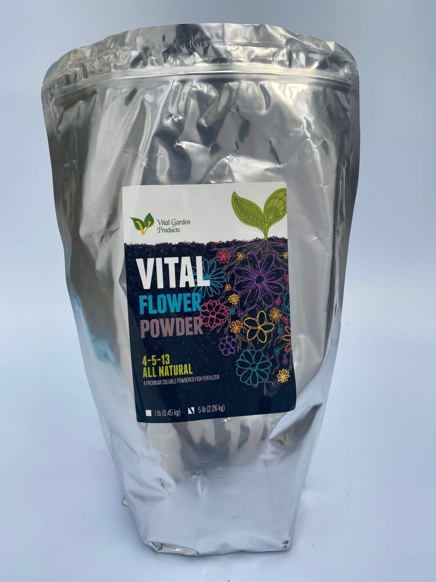 Vital Flower Powder - Soluble Bloom Fertilizer 4-5-13